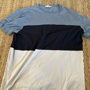 Sunspel color block tshirt medium